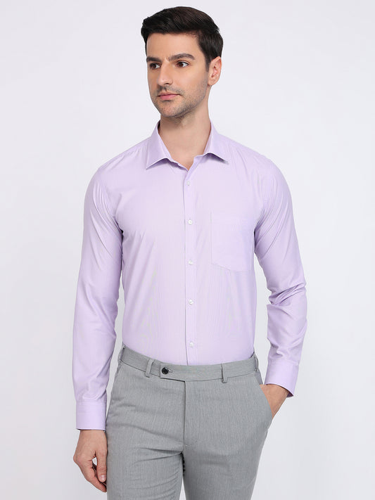 Park Avenue Purple Formal Shirt