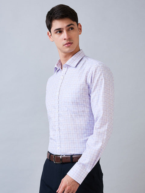 Park Avenue Purple Formal Shirt 