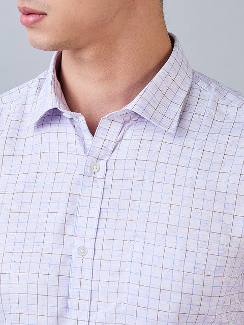 Park Avenue Purple Formal Shirt 