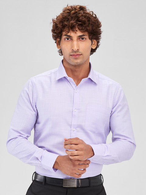 Park Avenue Purple Formal Shirt