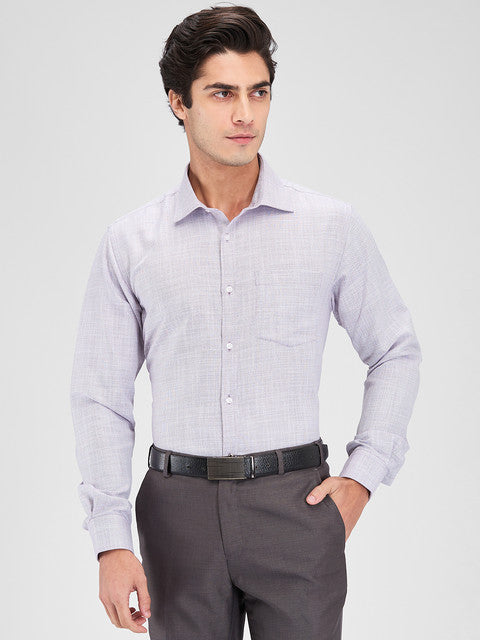 Park Avenue Purple Formal Shirt
