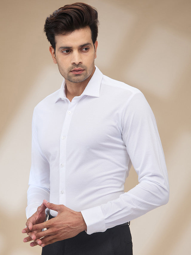 Park Avenue White Formal Shirt