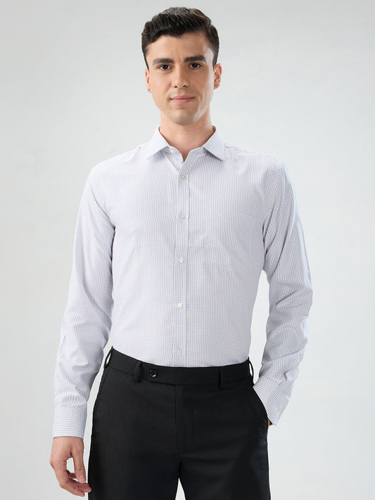 Park Avenue Grey Formal Shirt