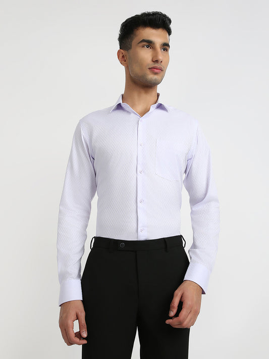 Park Avenue Purple Formal Shirt