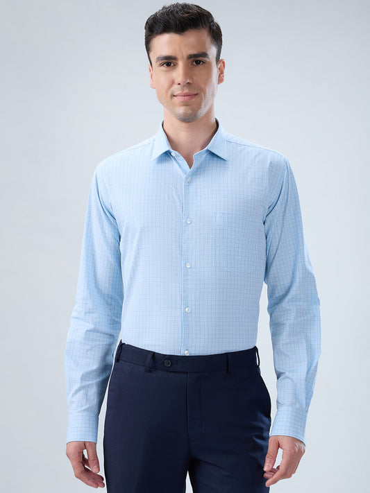 Park Avenue Blue Formal Shirt