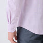 Park Avenue Men Purple Checks Slim Fit Cotton Formal Shirt