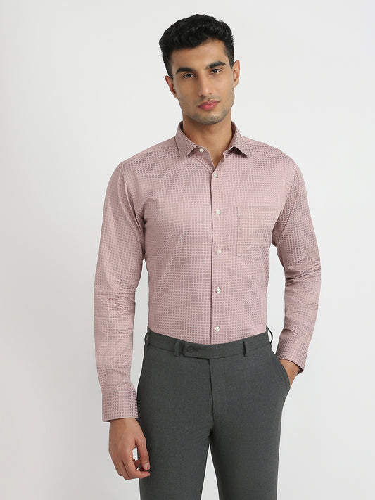 Park Avenue Purple Formal Shirt