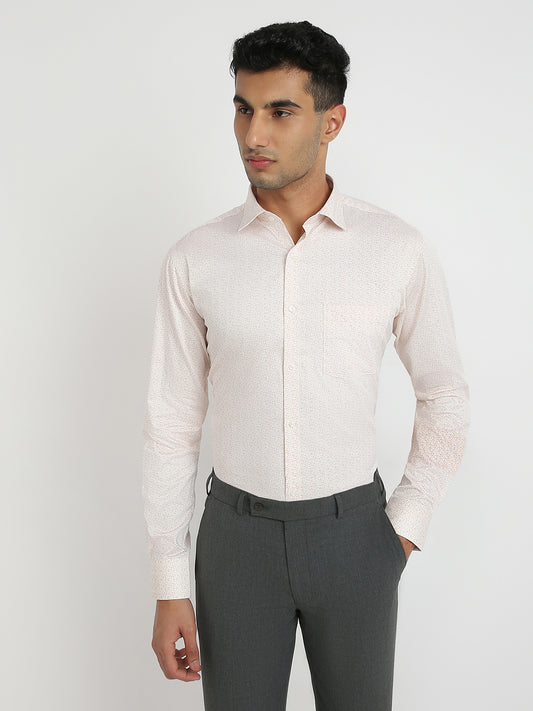 Park Avenue Orange Formal Shirt
