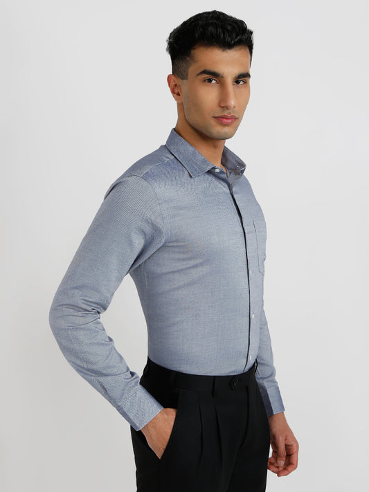 Park Avenue Blue Formal Shirt