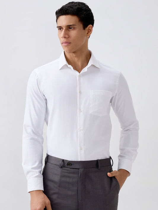 Park Avenue White Formal Shirt