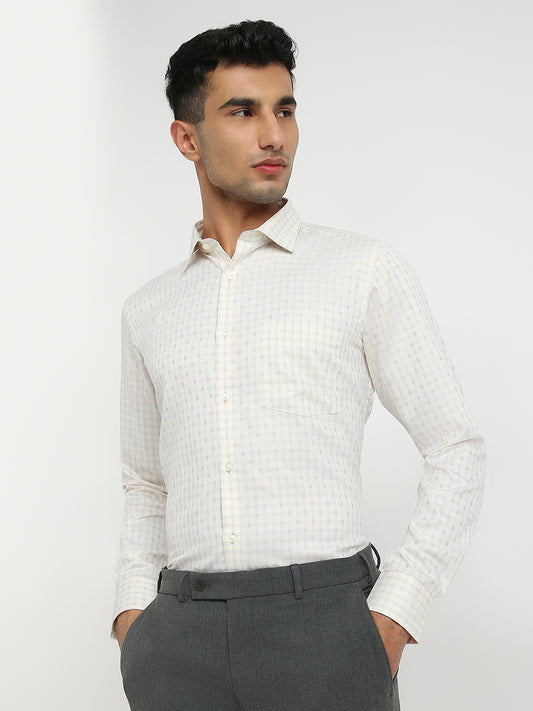 Park Avenue Yellow Formal Shirt