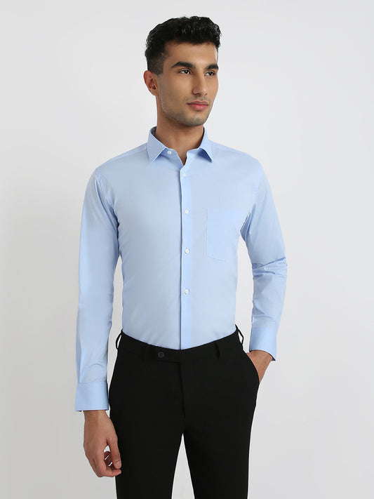 Park Avenue Blue Formal Shirt