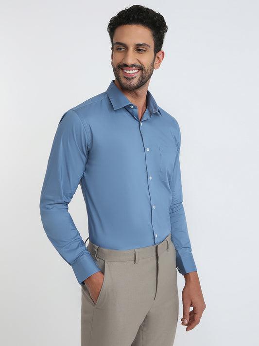 Park Avenue Blue Formal Shirt