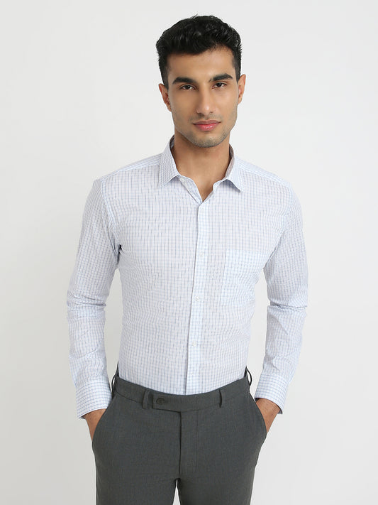 Park Avenue Blue Formal Shirt