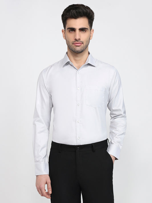 Park Avenue Grey Formal Shirt