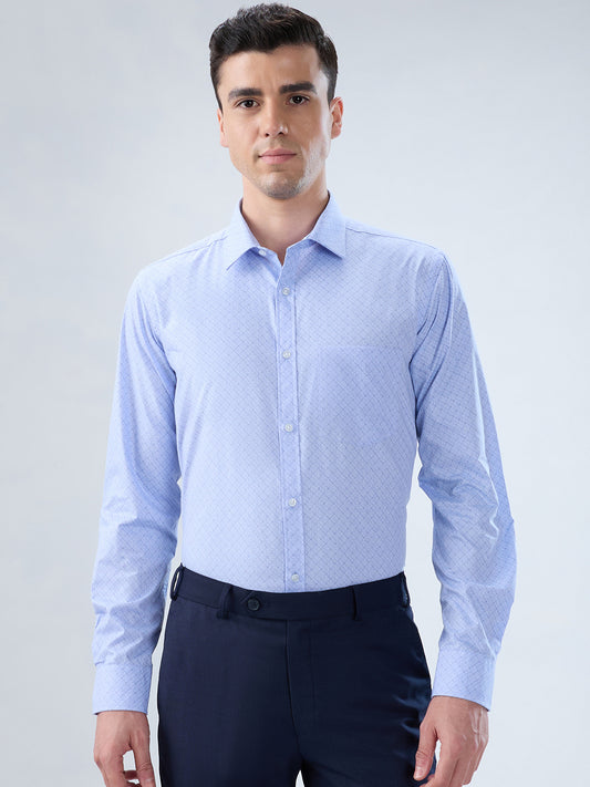 Park Avenue Blue Formal Shirt