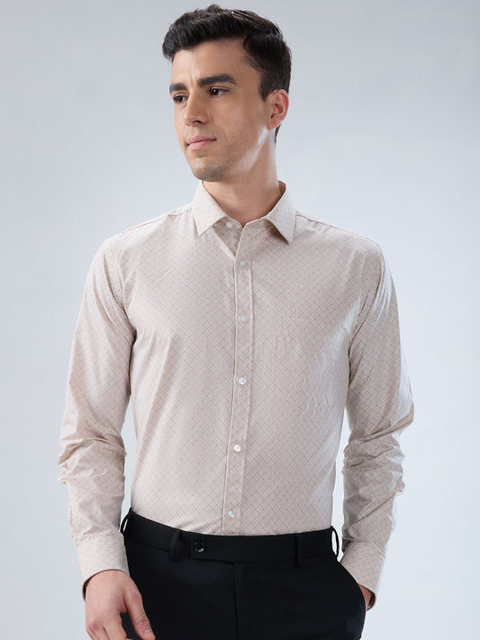 Park Avenue Orange Formal Shirt
