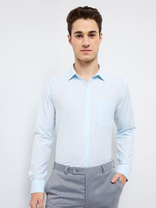 Park Avenue Blue Formal Shirt