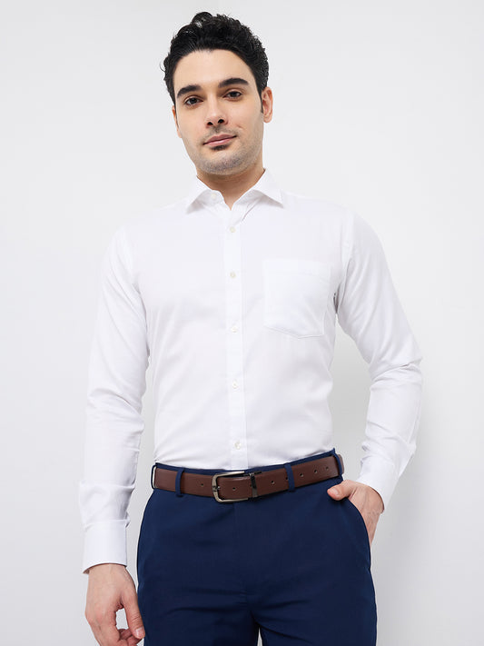 Park Avenue White Formal Shirt