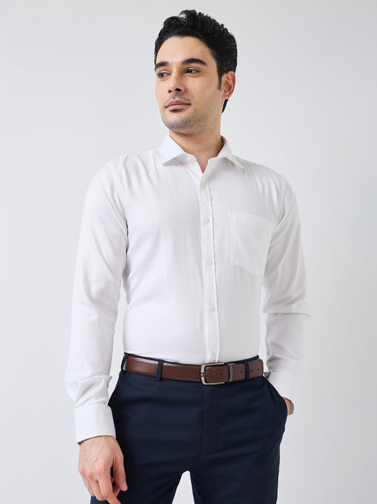 Park Avenue White Formal Shirt