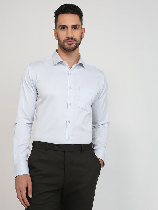 Park Avenue Grey Formal Shirt 
