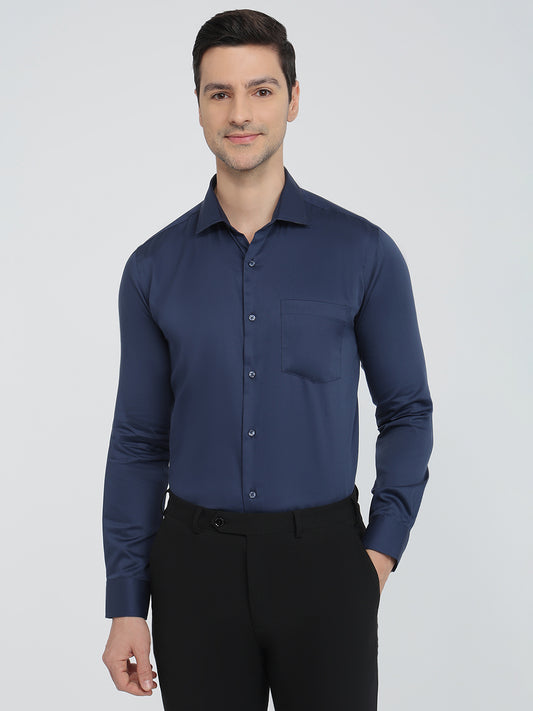 Park Avenue Blue Formal Shirt
