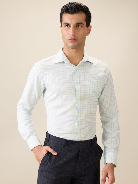 Park Avenue Green Shirt 