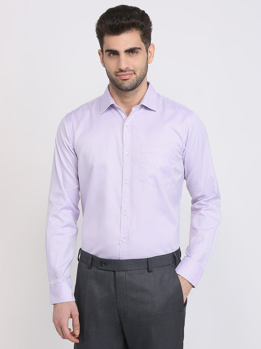 Park Avenue Purple Formal Shirt