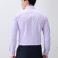 Park Avenue Men Purple Checks Slim Fit Cotton Blend Formal Shirt