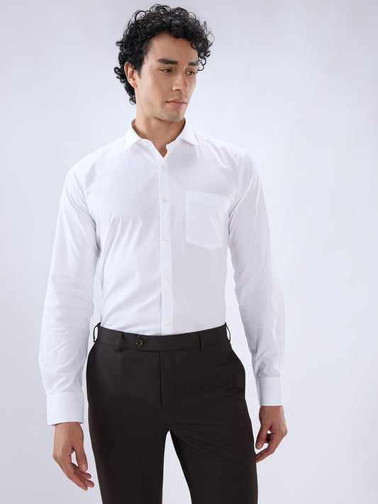 Park Avenue White Formal Shirt