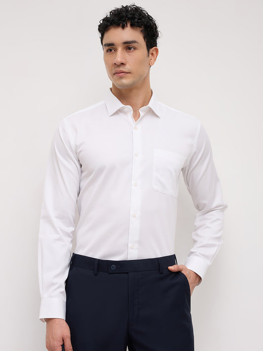 Park Avenue White Formal Shirt