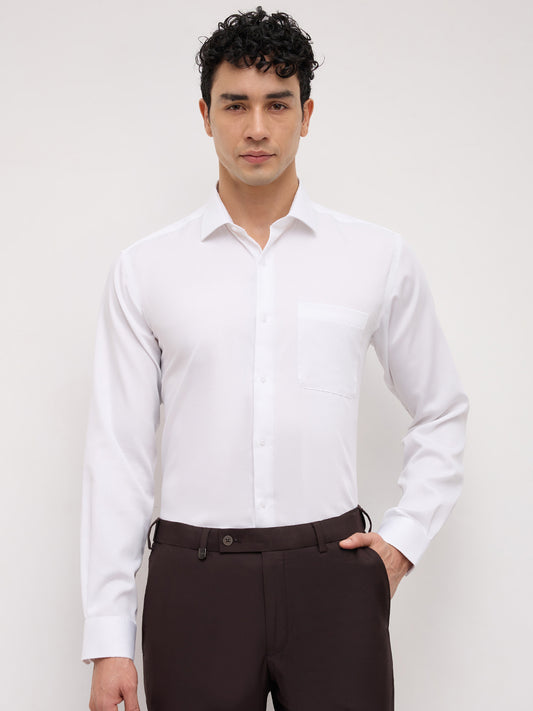 Park Avenue White Formal Shirt