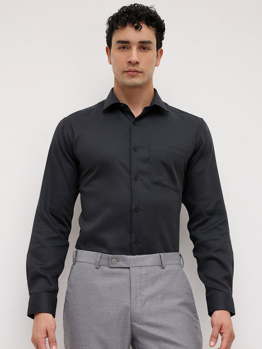 Park Avenue Grey Formal Shirt