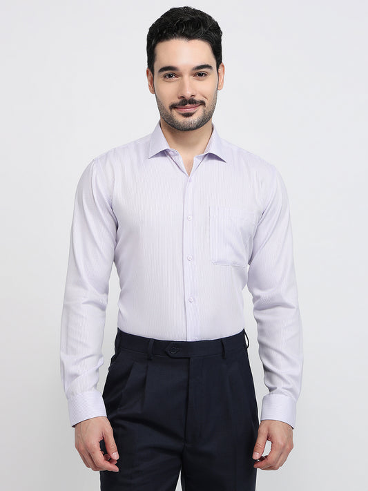 Park Avenue Violet Formal Shirt