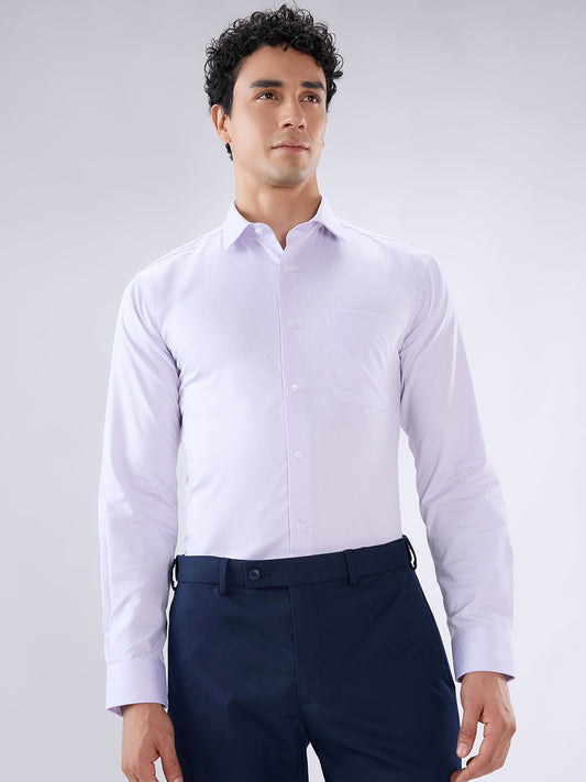 Park Avenue Purple Formal Shirt