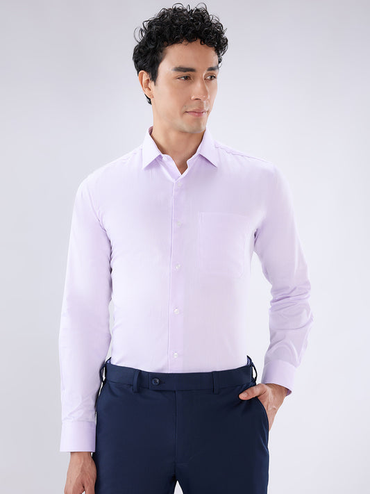 Park Avenue Purple Formal Shirt