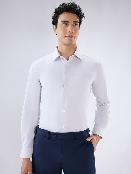 Park Avenue Grey Formal Shirt