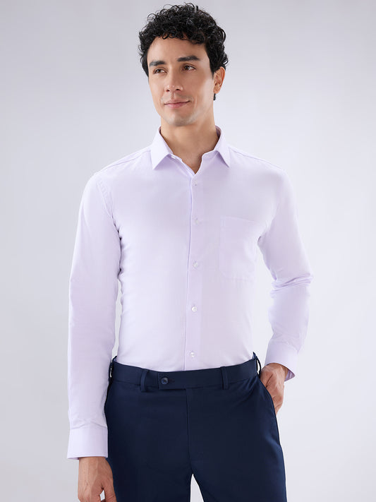 Park Avenue Purple Formal Shirt