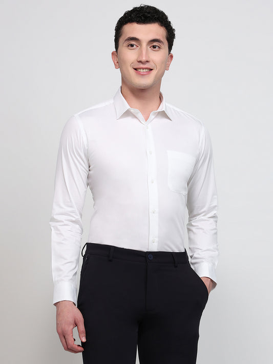 Park Avenue White Formal Shirt