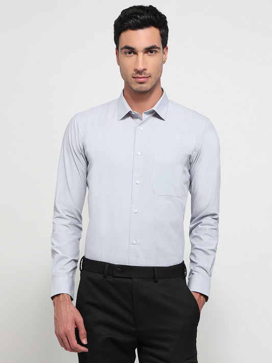 Park Avenue Grey Formal Shirt