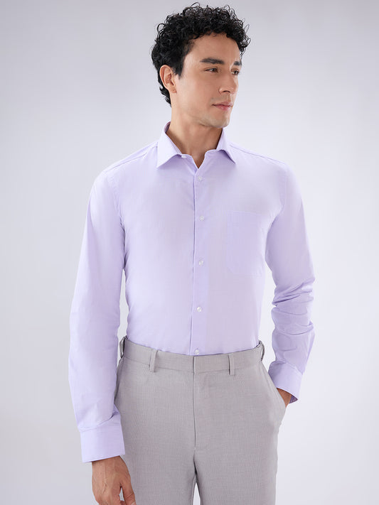 Park Avenue Purple Formal Shirt