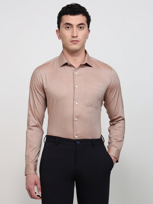 Park Avenue Orange Formal Shirt