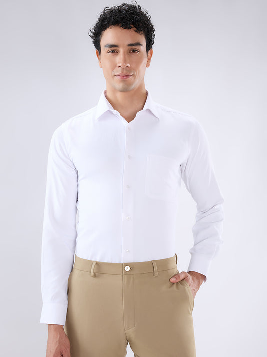 Park Avenue White Formal Shirt