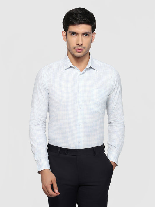 Park Avenue Blue Formal Shirt