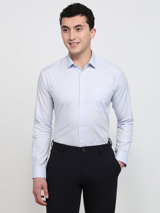 Park Avenue Blue Formal Shirt
