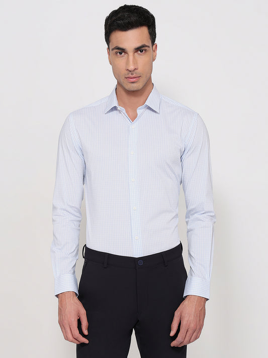 Park Avenue Blue Formal Shirt