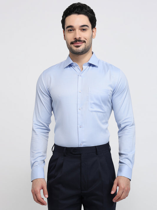 Park Avenue Blue Formal Shirt