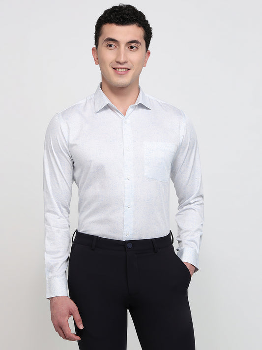 Park Avenue Blue Formal Shirt