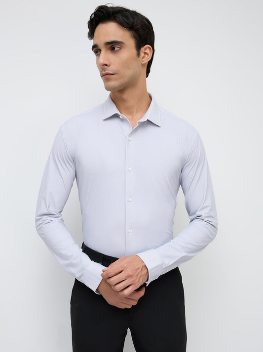Park Avenue Grey Formal Shirt