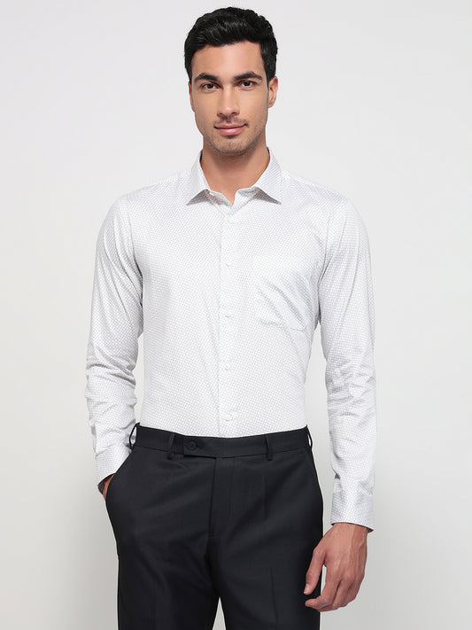 Park Avenue Grey Formal Shirt